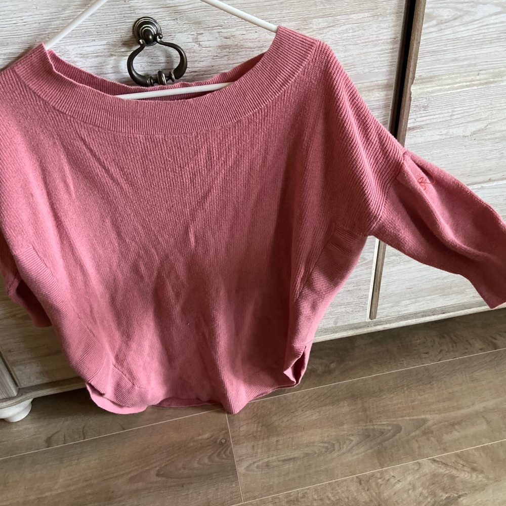 Pink sweater